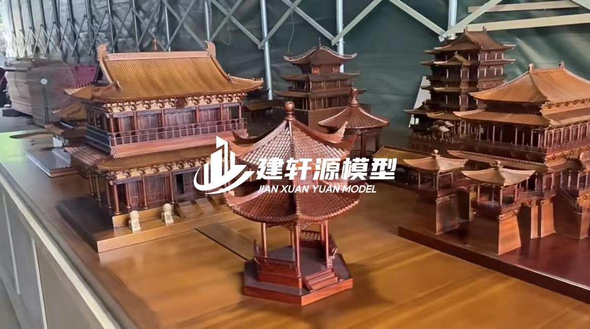 汤阴古建模型制作